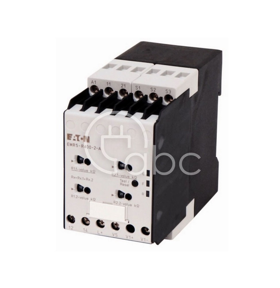 Przekaźnik nadzorczy izolacji serii EMR 2P 400 V AC 600 V DC EMR5-R400-2-A