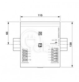 Zasilacz impulsowy 360-575 V AC/24 V DC 20 A 480 W ESSENTIAL-PS/3AC/24DC/480W/EE 1018299