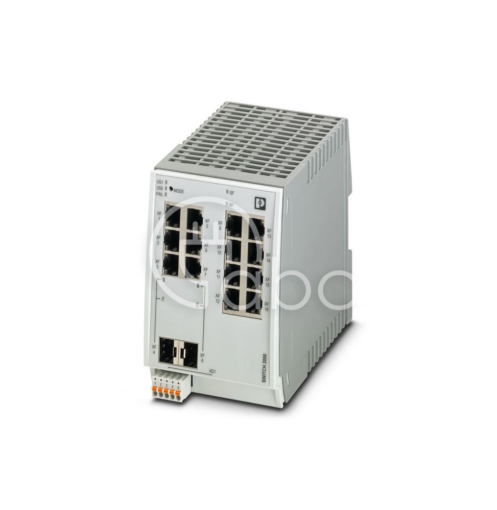 Switch ethernetowy 14xRJ45 10/100/1000 Mbps 2xSFP 100/1000 Mbps IP20 FL SWITCH 2314-2SFP PN 1031683