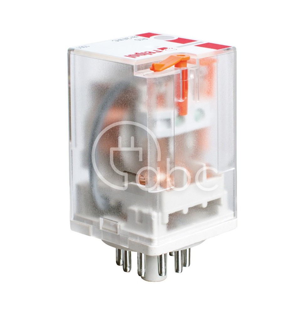 Przekaźnik przemysłowy serii R15 3P 24 V DC 10 A R15-2313-23-1024-WT