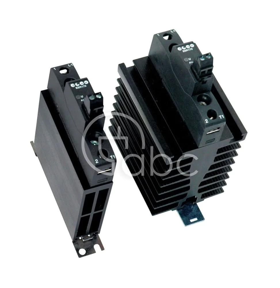 Przekaźnik półprzewodnikowy SSR 1-fazowy serii SSR170H sterowanie 4-32 V DC wyjście 48-600 V AC 25 A SSR170H-25600AS