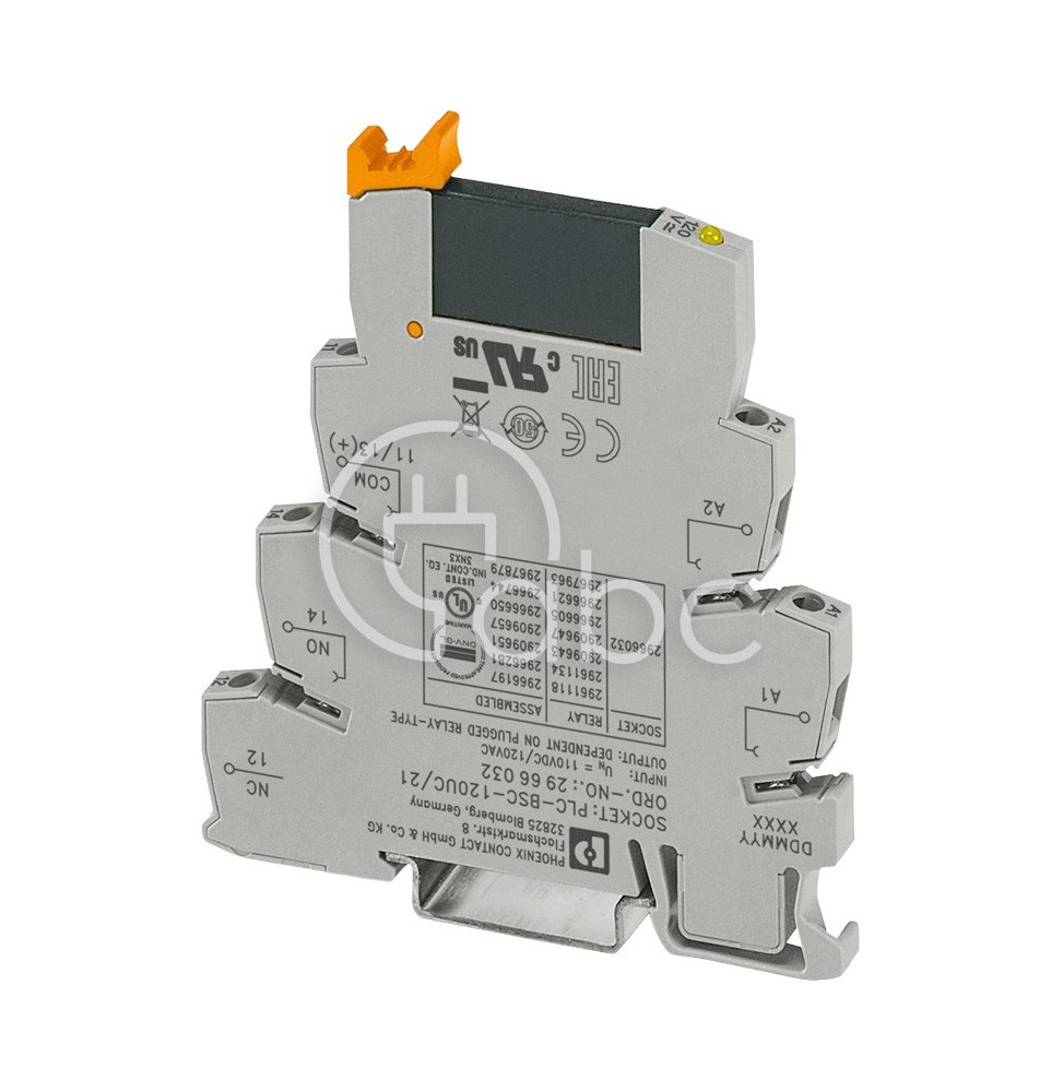 Moduł przekaźnika półprzewodnikowego SSR serii PLC-OSC 1Z wejście 120 V AC/110 V DC wyjście 3-48 V DC 2966744