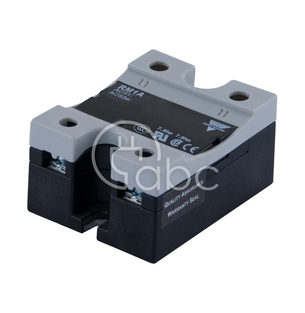 Przekaźnik półprzewodnikowy SSR 1-fazowy serii RM1A sterowanie 20-280 V/AC 22-48 V DC 25 A RM1A60A25