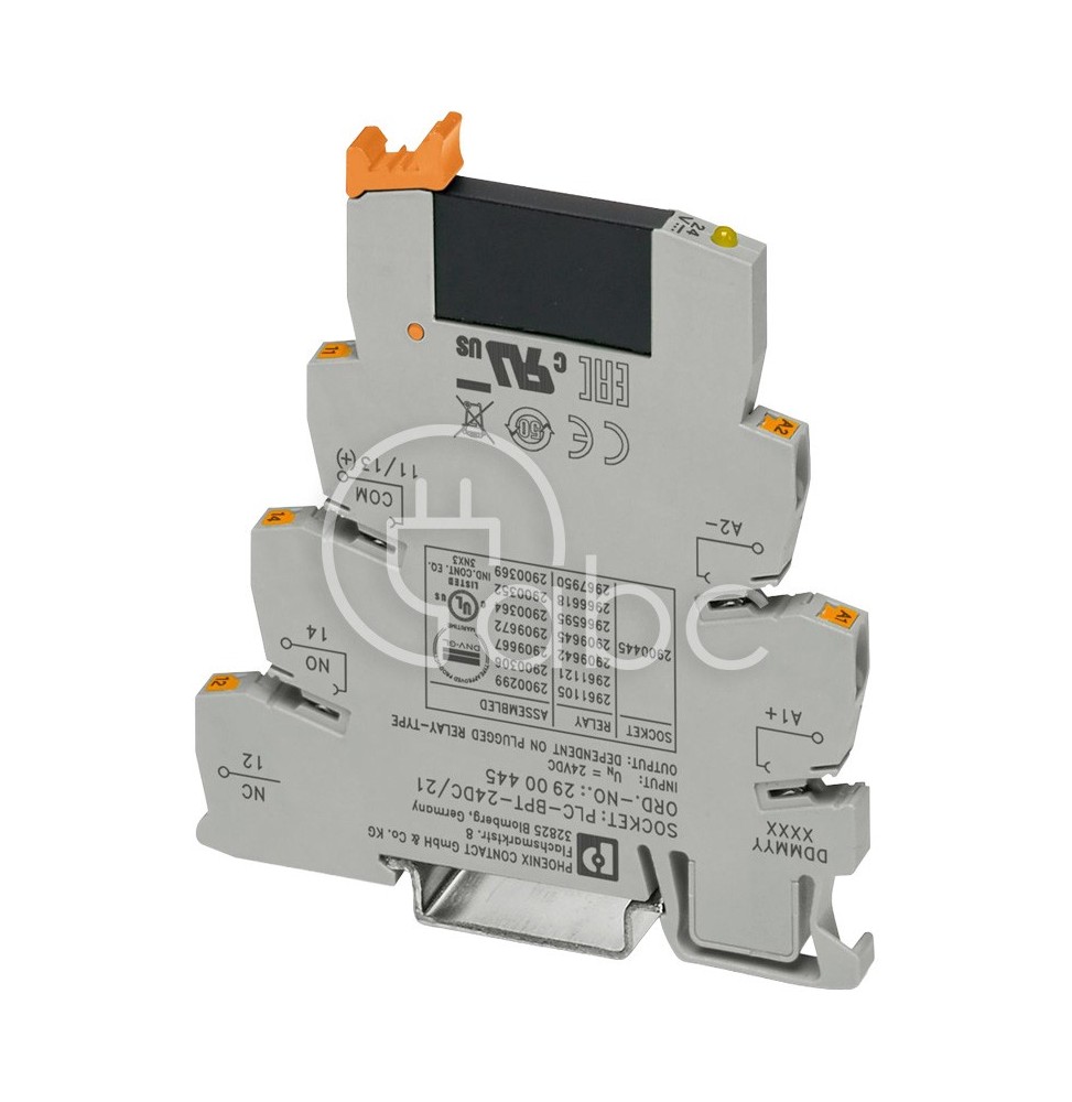 Moduł przekaźnika półprzewodnikowego SSR serii PLC-OPT 1Z wejście 24 V DC wyjście 24‑253 V AC 2900369