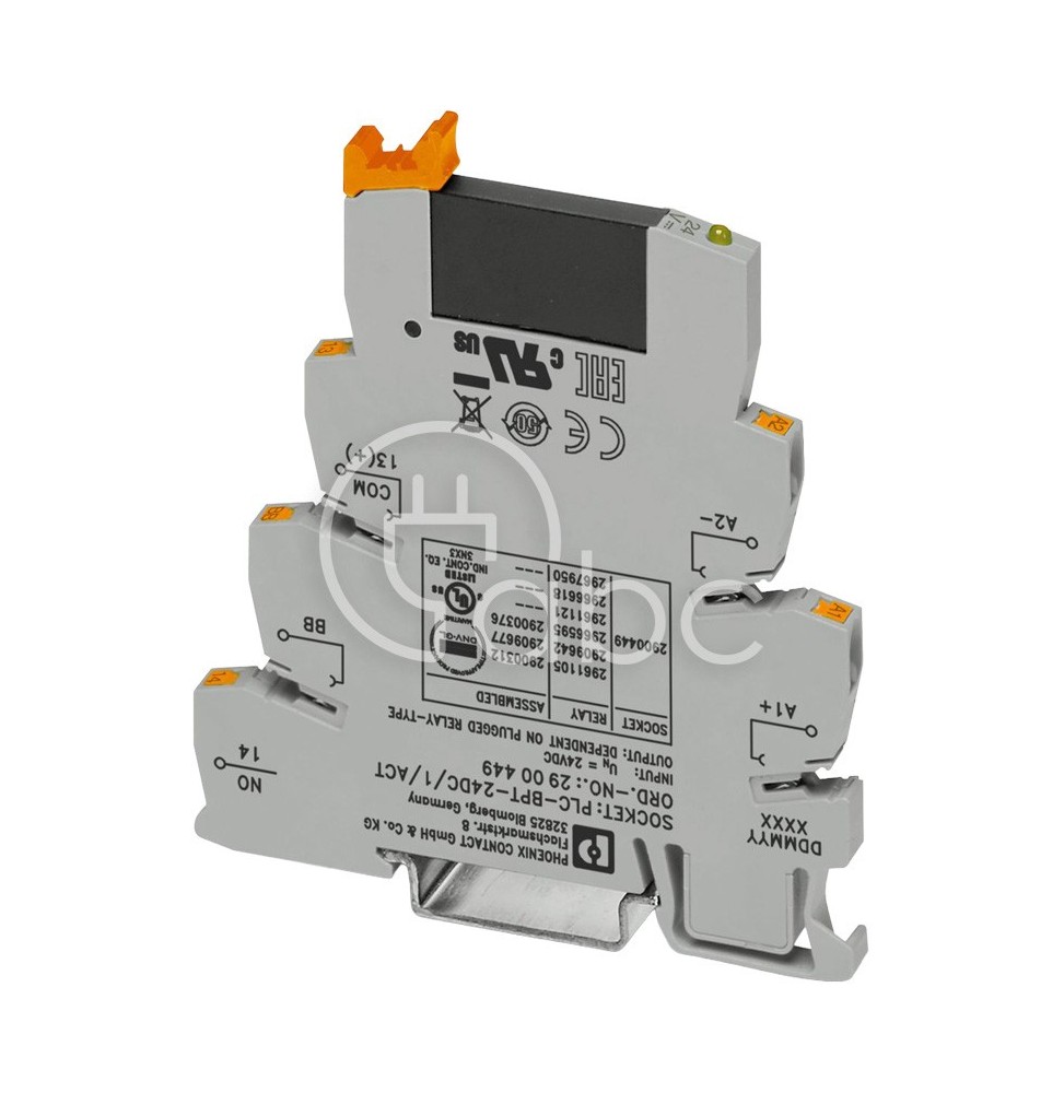 Moduł przekaźnika półprzewodnikowego SSR serii PLC-OPT 1Z wejście 24 V DC wyjście 3‑33 V DC 2900376