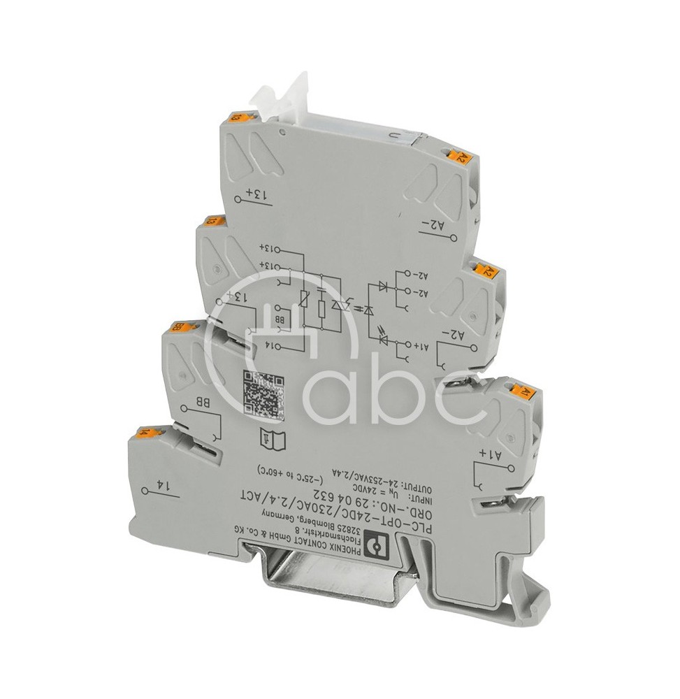 Moduł przekaźnika półprzewodnikowego SSR serii PLC-OPT 1Z wejście 24 V DC wyjście 24‑253 V AC 2904632