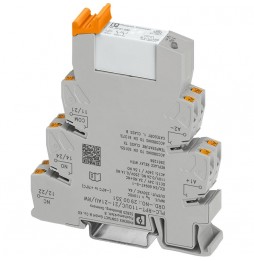 Przekaźnik interfejsowy serii PLC-RPT 2P 110 V DC 6 A PLC-RPT-110UC/21-21AU/RW