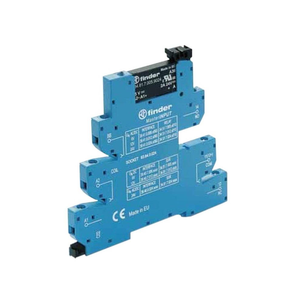 Przekaźnik interfejsowy serii 39.40 1Z 110-125 V AC/DC 6 A 39.40.0.125.9024
