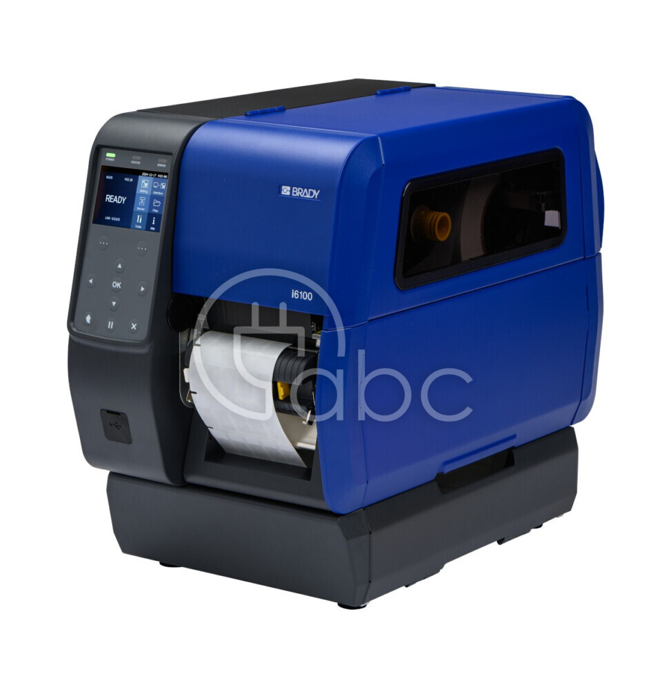 Stacjonarna drukarka etykiet i6100 300 dpi z funkcją zdejmowania podkładu i Brady Workstation Pro i6100-300-P-EU-BWS