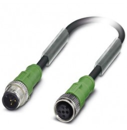Kabel czujnika/urządzenia wykonawczego - SAC-3P-M12MS/10,0-PUR/M12FS 345 - 1402562
