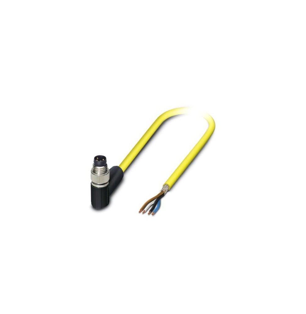 Kabel czujnika/urządzenia wykonawczego - SAC-4P-M8MR/ 5,0-542 SH BK - 1406013