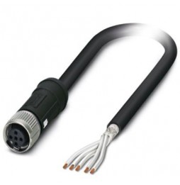 Kabel czujnika/urządzenia wykonawczego - SAC-5P- 5,0-28R/FS SCO RAIL - 1407332