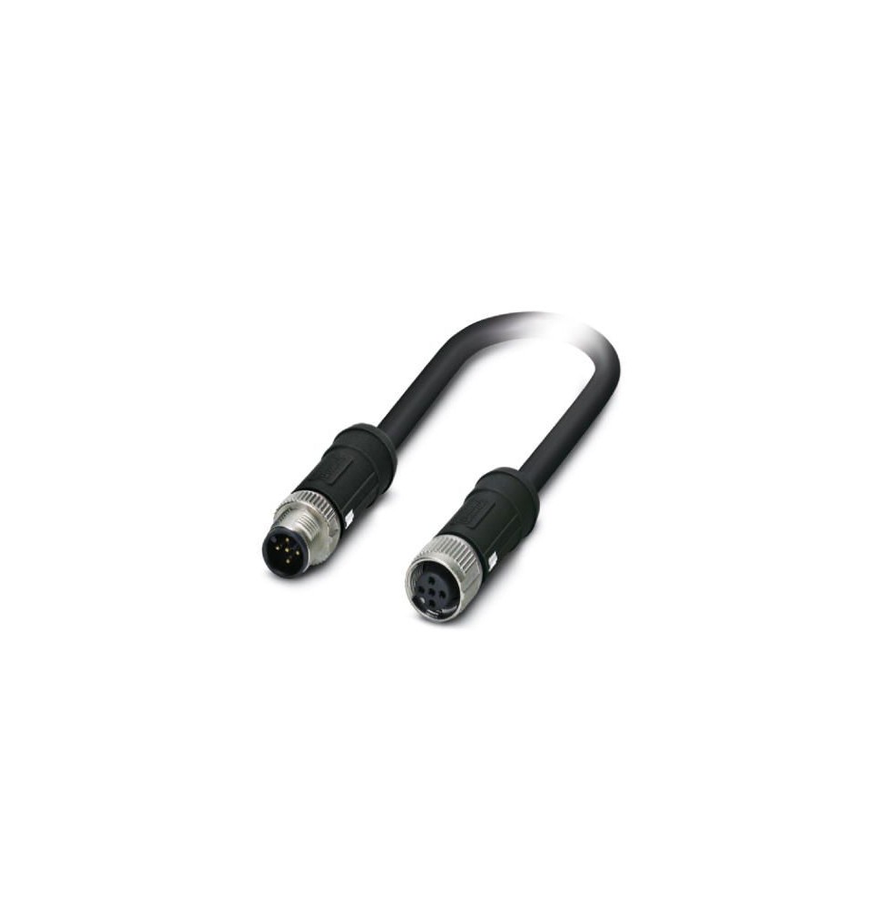 Kabel czujnika/urządzenia wykonawczego - SAC-5P-MS/ 5,0-28R/FS SCO RAIL - 1407338