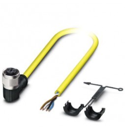 Kabel czujnika/urządzenia wykonawczego - SAC-HZ-4P-5,0-542/FR SCO BK - 1409576