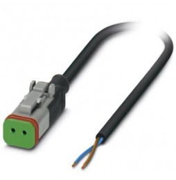 Kabel czujnika/urządzenia wykonawczego - SAC-2P-10,0-PUR/DTFS-1L-S - 1410735