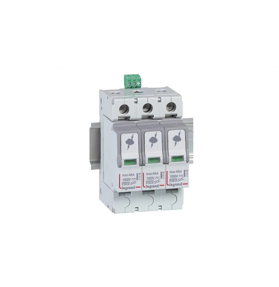 Ogranicznik przepięć dla instalacji fotowoltaicznych 1000V DC typ2 In: 20kA Imax: 40kA Up: 4 kV 414156