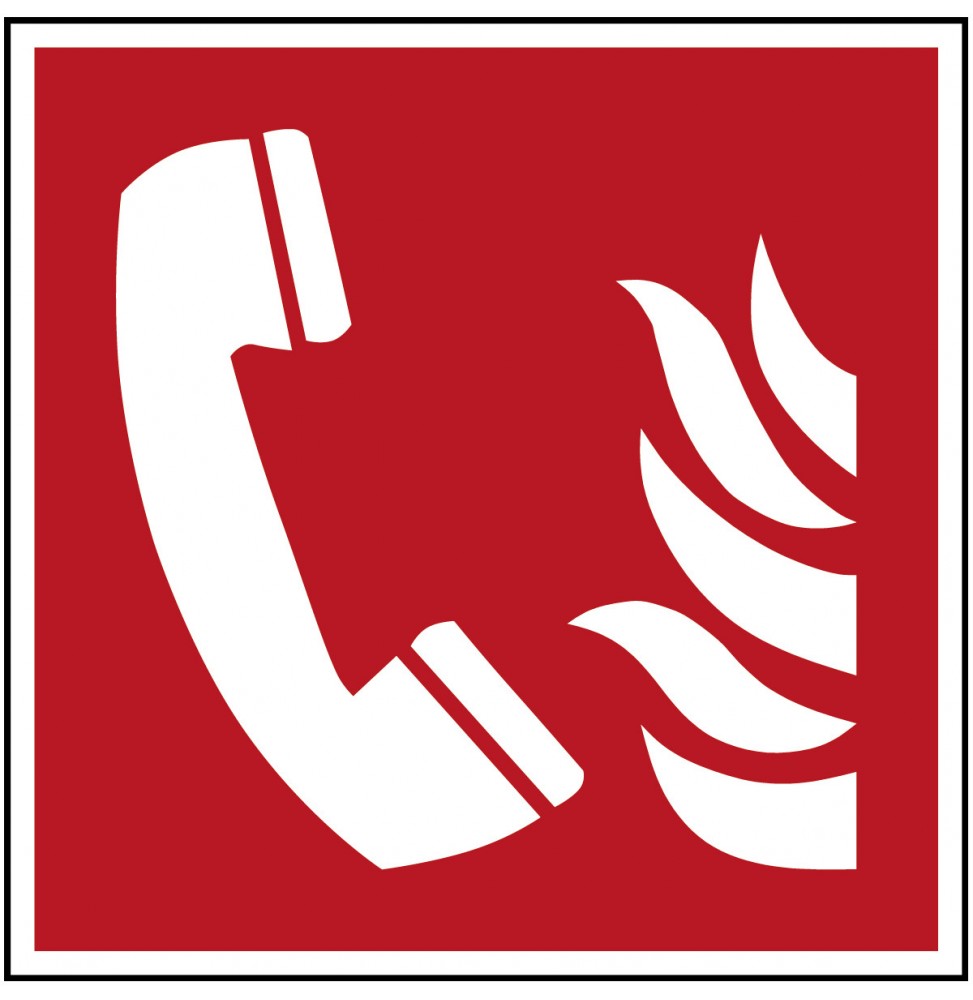 Znak bezpieczeństwa ISO – Telefon bezpieczeństwa, PIC F006-315X315-PP-CRD/1