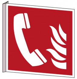 Znak bezpieczeństwa ISO – Telefon bezpieczeństwa, PIC F006-203X203-BIPVC/1