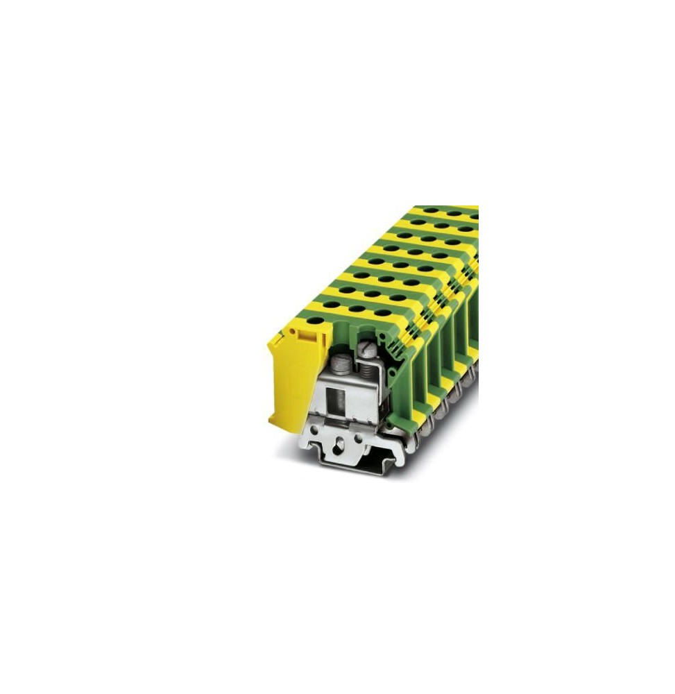 Złącze instalacyjne do przewodów ochronnych, zielono-żółte - UISLKG 35 - 0443065