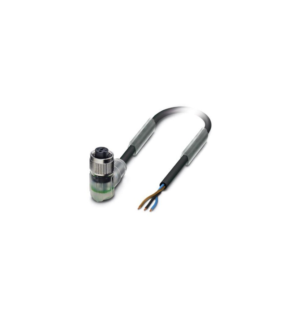 Kabel czujnika/urządzenia wykonawczego - SAC-3P- 1,5-PVC/M12FR-2L - 1414571
