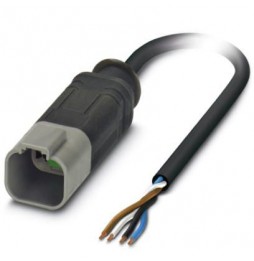 Kabel czujnika/urządzenia wykonawczego - SAC-4P-DTMS/ 5,0-PUR - 1415014