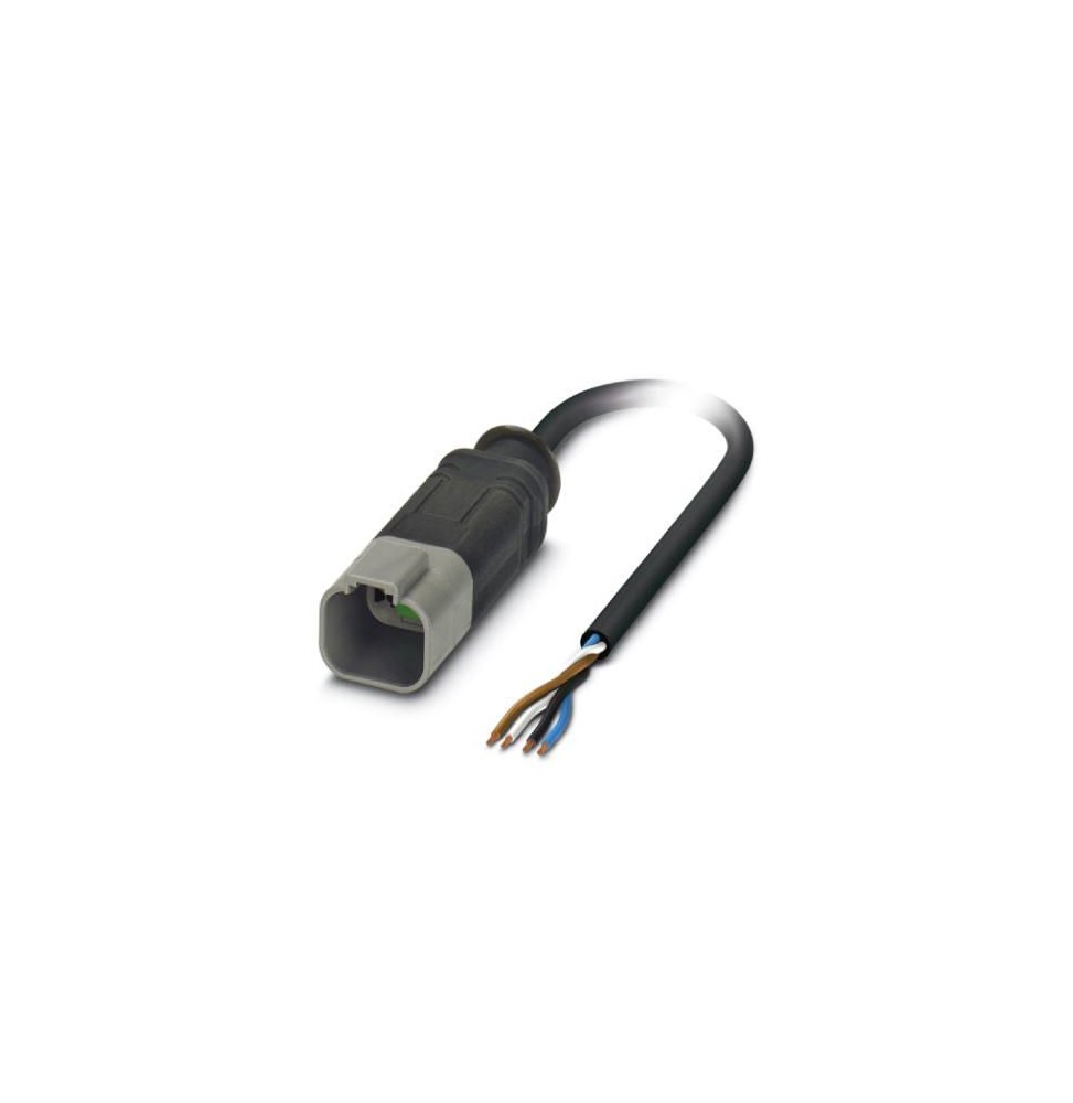 Kabel czujnika/urządzenia wykonawczego - SAC-4P-DTMS/ 5,0-PUR - 1415014