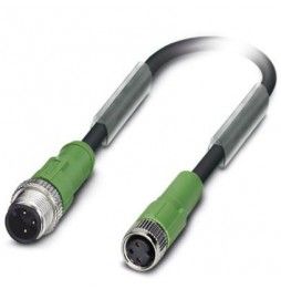 Kabel czujnika/urządzenia wykonawczego - SAC-3P-M12MS/0,6-PVC/M 8FS - 1415527