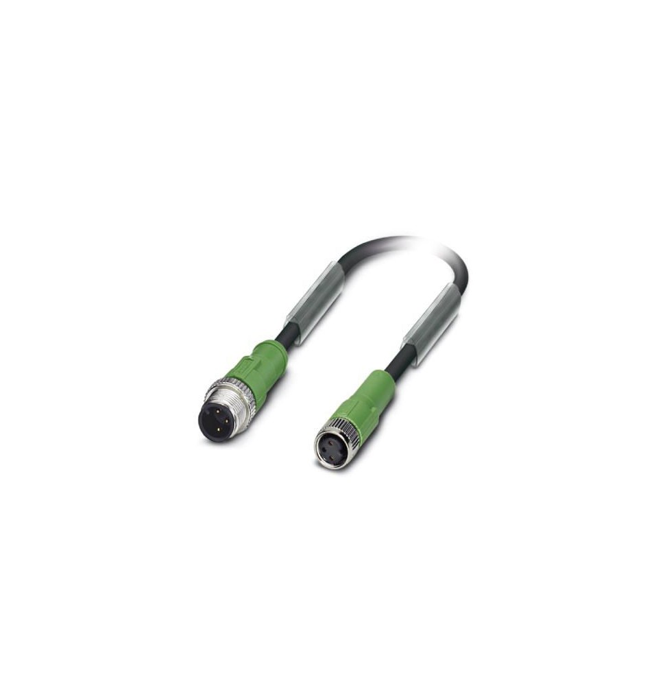 Kabel czujnika/urządzenia wykonawczego - SAC-3P-M12MS/0,6-PVC/M 8FS - 1415527