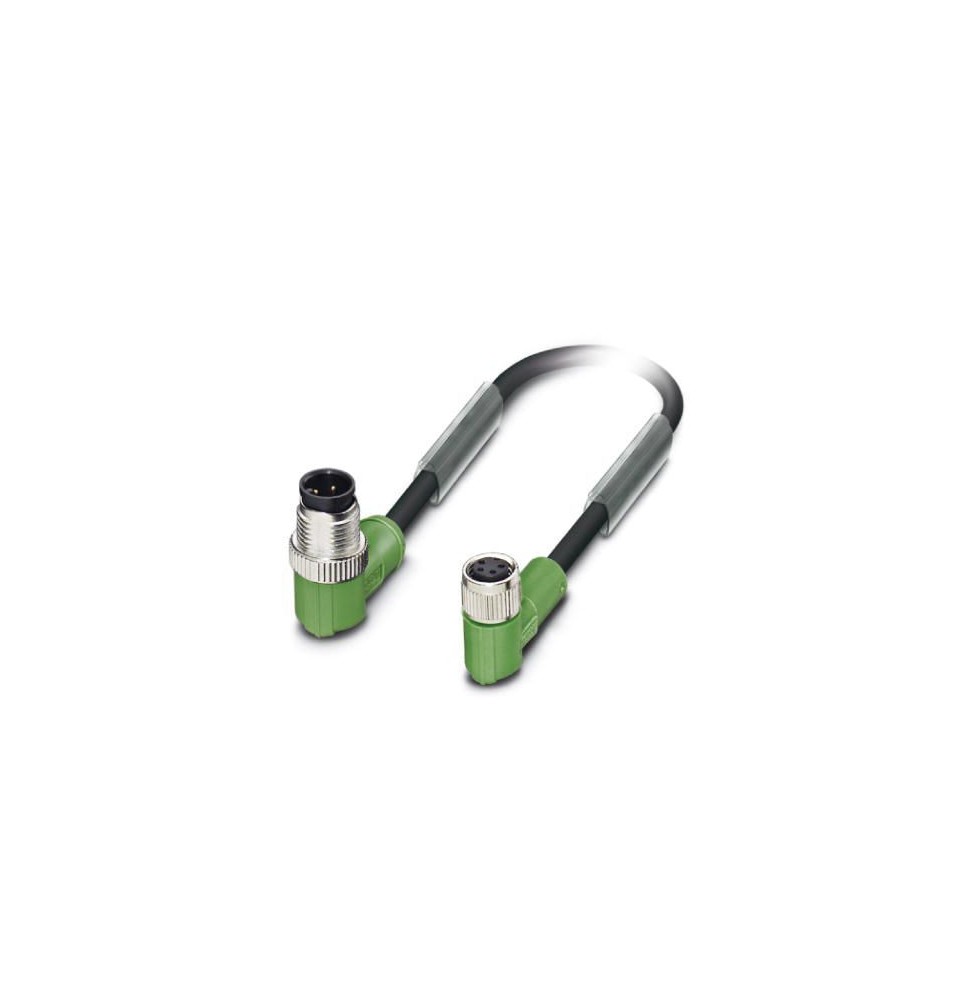 Kabel czujnika/urządzenia wykonawczego - SAC-4P-M12MR/0,3-PVC/M 8FR - 1415667