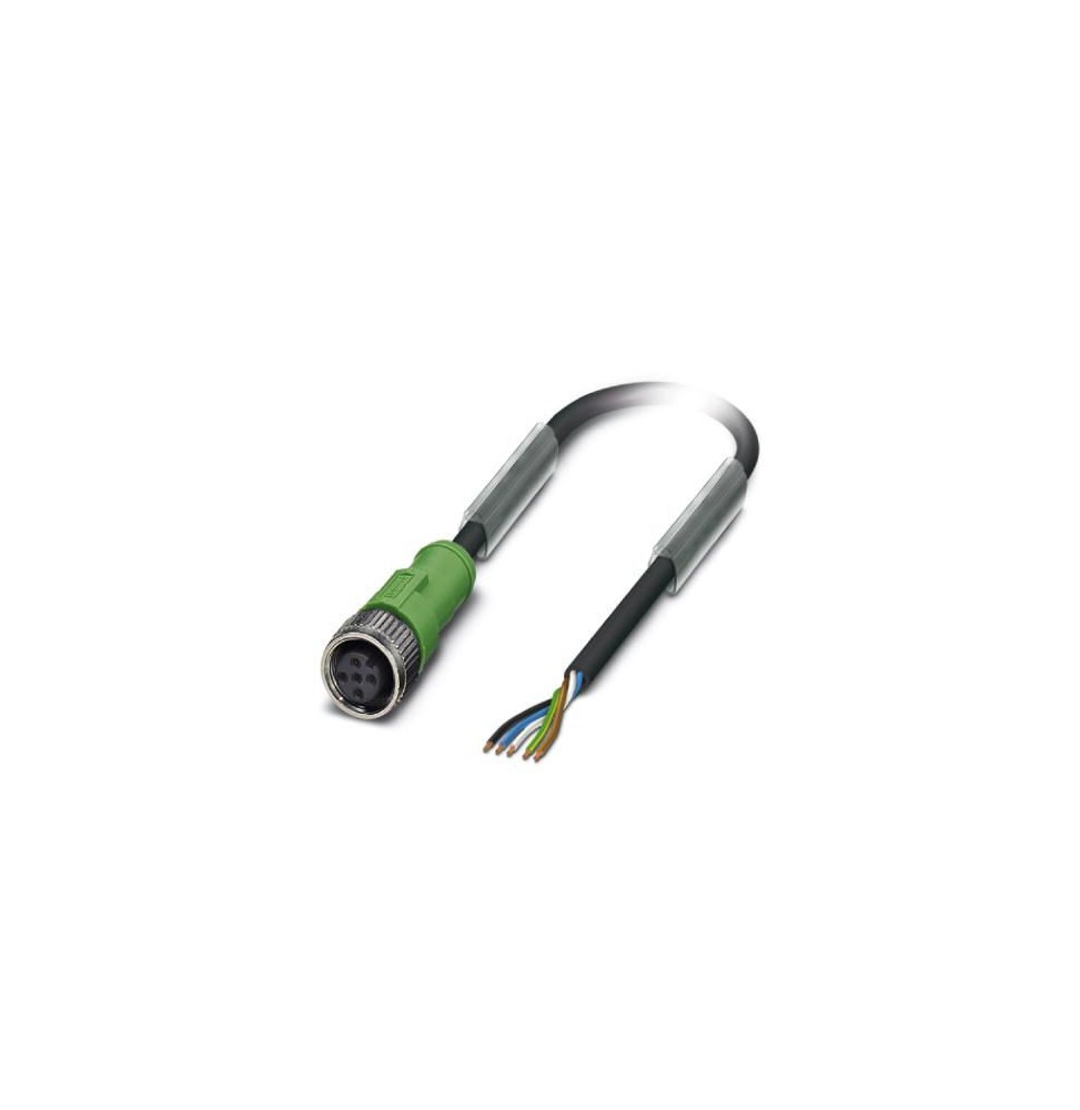 Kabel czujnika/urządzenia wykonawczego - SAC-5P- 3,0-PVC/M12FS - 1415684