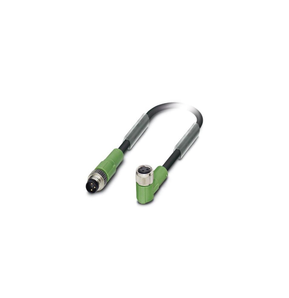 Kabel czujnika/urządzenia wykonawczego - SAC-3P-M 8MS/0,6-PVC/M 8FR - 1415888