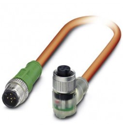 Kabel czujnika/urządzenia wykonawczego - SAC-5P-M12MS/0,3-810/M12FR-3L - 1416142