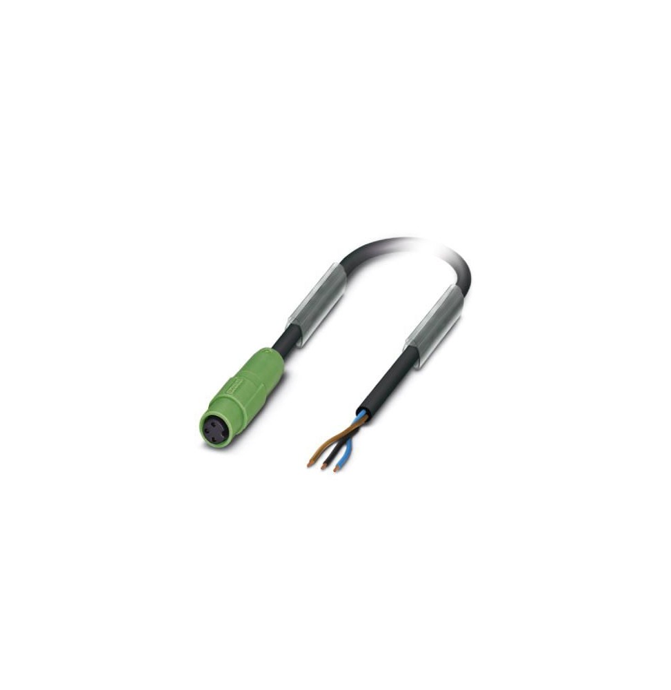 Kabel czujnika/urządzenia wykonawczego - SAC-3P- 0,6-PUR/M 8SIFS - 1417703