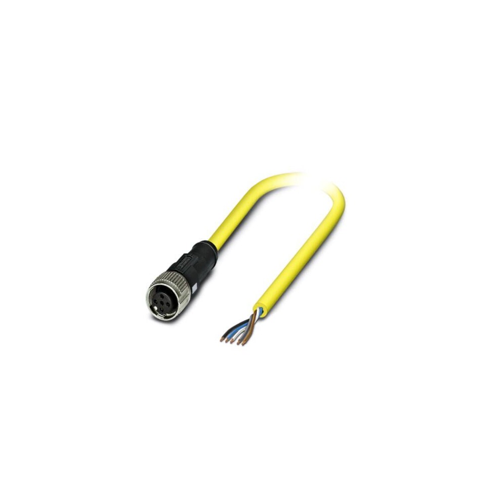 Kabel czujnika/urządzenia wykonawczego - SAC-5P- 5,0-547/FS SCO BK - 1424888
