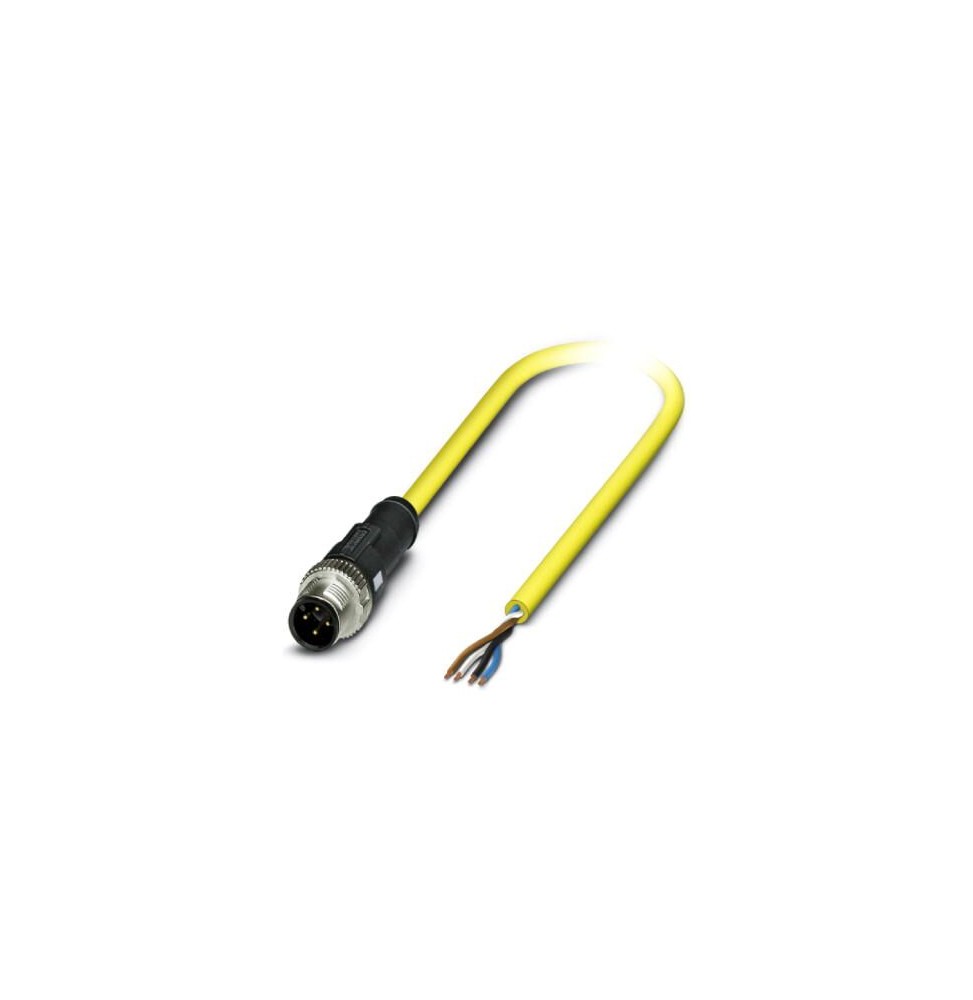 Kabel czujnika/urządzenia wykonawczego - SAC-4P-MS/ 5,0-547 SCO BK - 1424896
