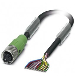 Kabel czujnika/urządzenia wykonawczego - SAC-17P-10,0-PUR/FS SCO - 1430802