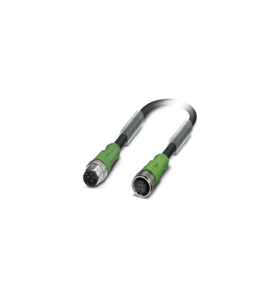 Kabel czujnika/urządzenia wykonawczego - SAC-4P-M12MS/ 1,0-186/M12FS - 1509542