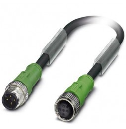 Kabel czujnika/urządzenia wykonawczego - SAC-4P-M12MS/ 1,0-186/M12FS - 1509542