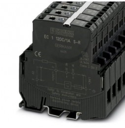 Elektroniczne wyłączniki zabezpieczające - EC 1 12DC/4A S-R - 3000763